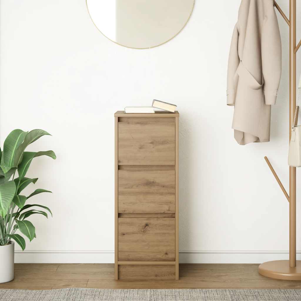 Sideboard Artisan Oak 29.5x34x76 cm Engineered Wood